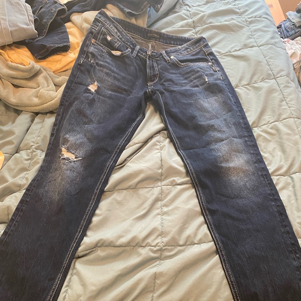 Silver boyfriend jeans 29x29 EUC